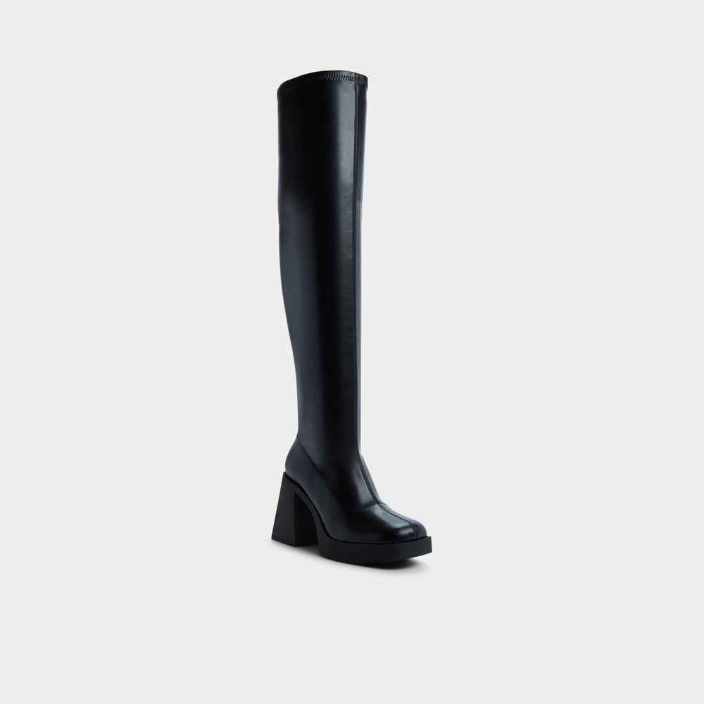 Aldo | Maritza in Black - Over-the-knee boot, Platform