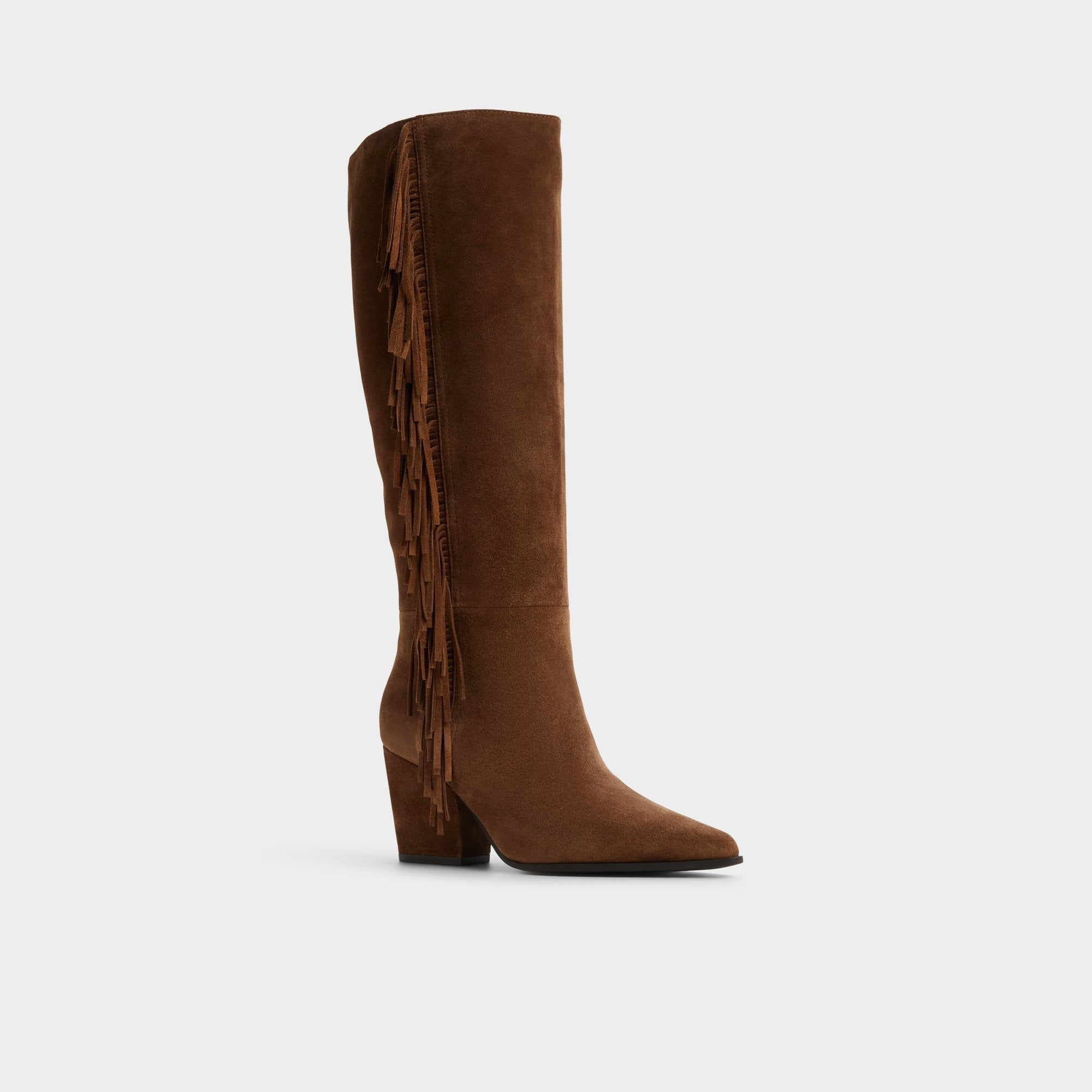 Aldo | Kaelya in Dark Brown - Knee-high boot, Block heel