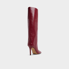 Aldo | Aleena in Dark Red - Knee-high boot, Stiletto heel