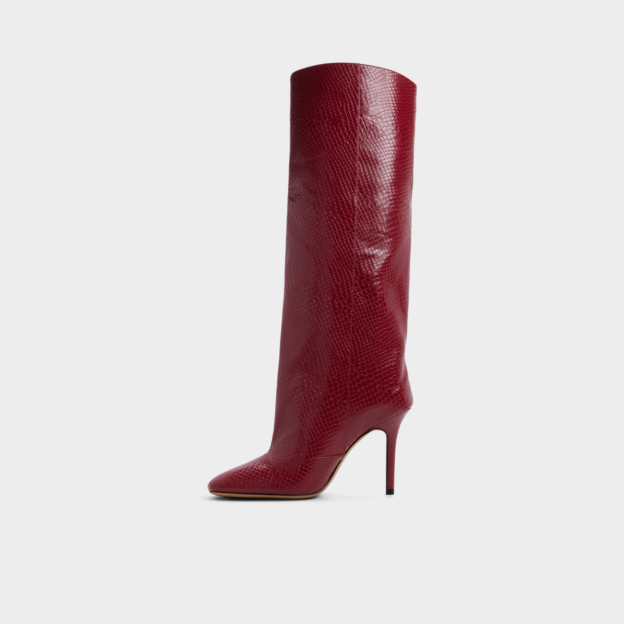 Aldo | Aleena in Dark Red - Knee-high boot, Stiletto heel