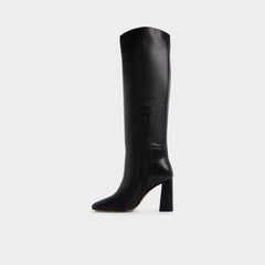 Aldo | Helana in Black - Knee-high boot, Block heel