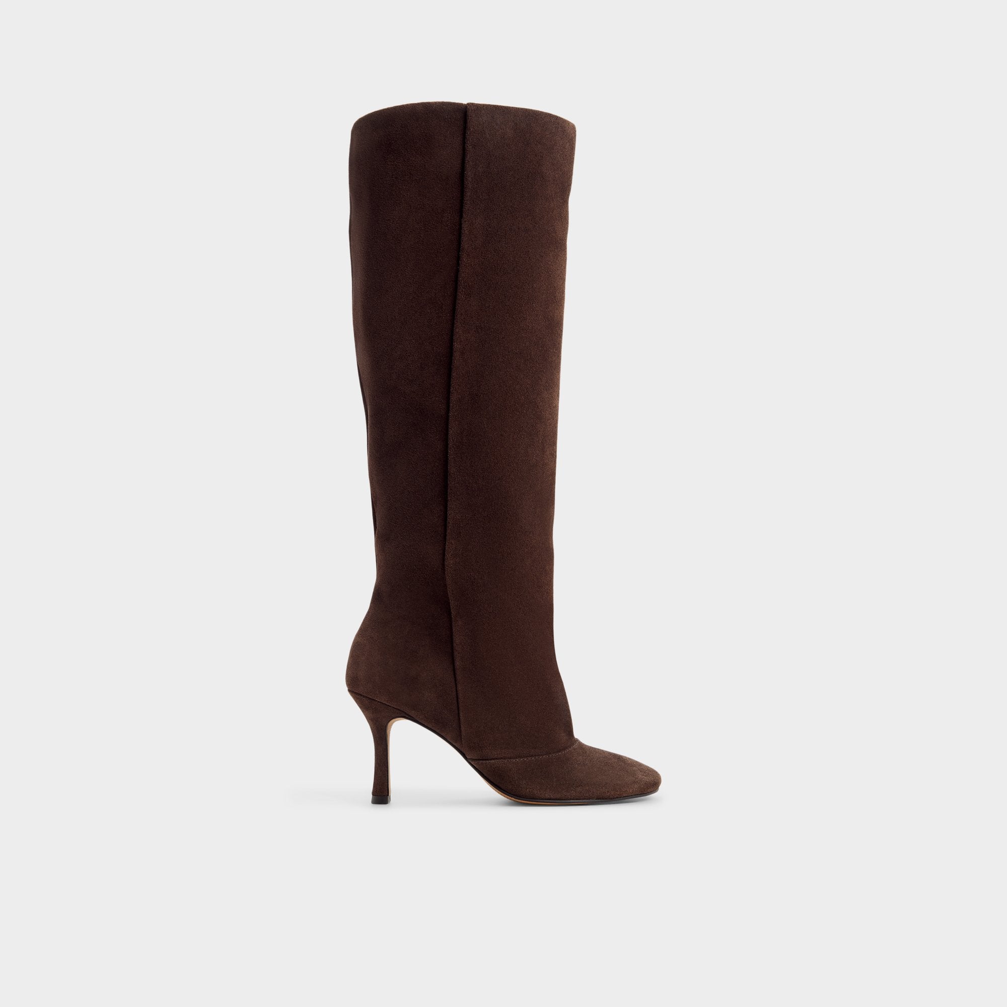 Aldo | Frankey in Dark Brown - Knee-high boot, Stiletto heel