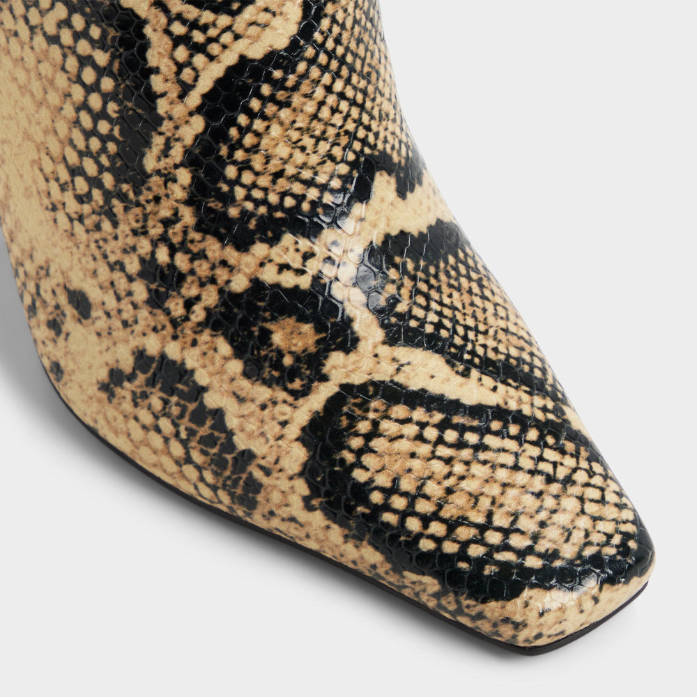 Aldo | Vivienna in Brown Multi - Knee-high boot, Block heel