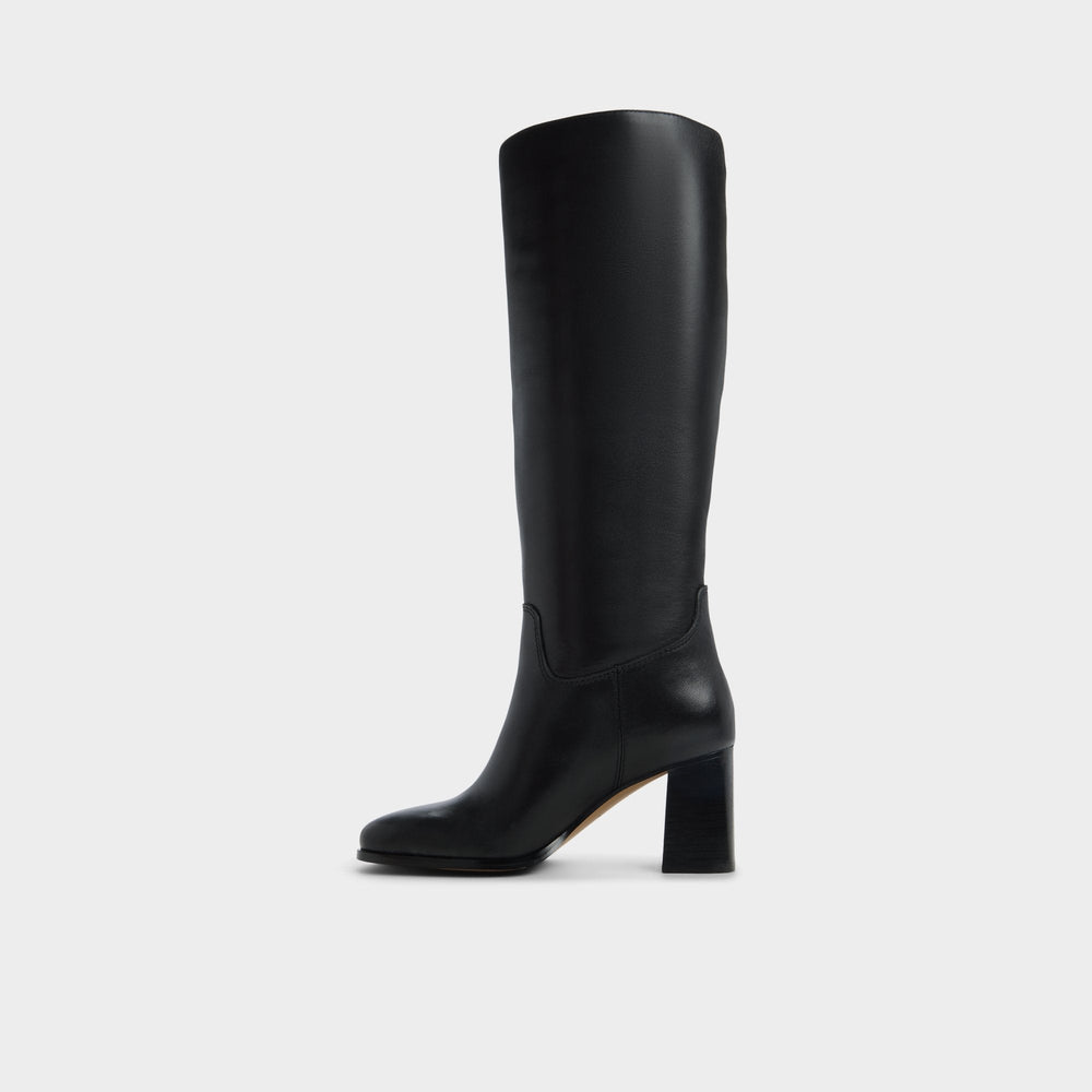 Aldo | Elyze in Black - Knee-high boot, Block heel