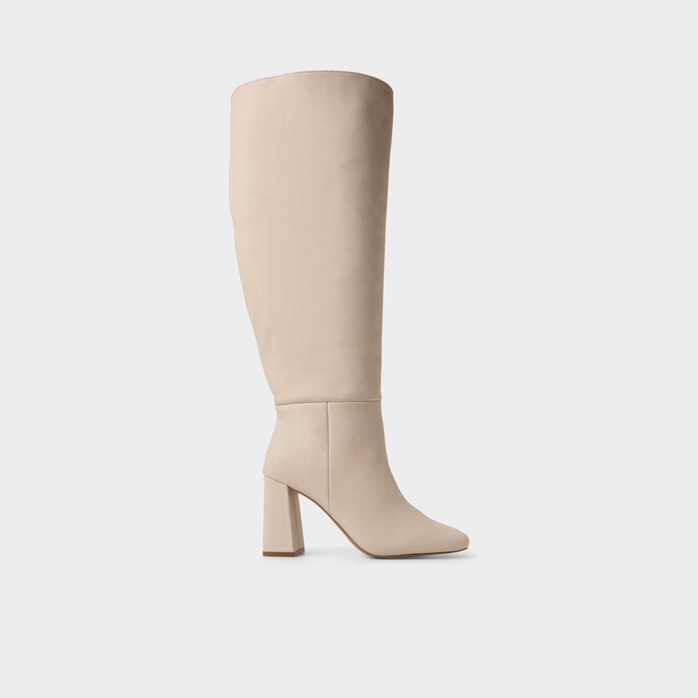 Aldo | Helana in Wc Cream - Knee-high boot, Block heel