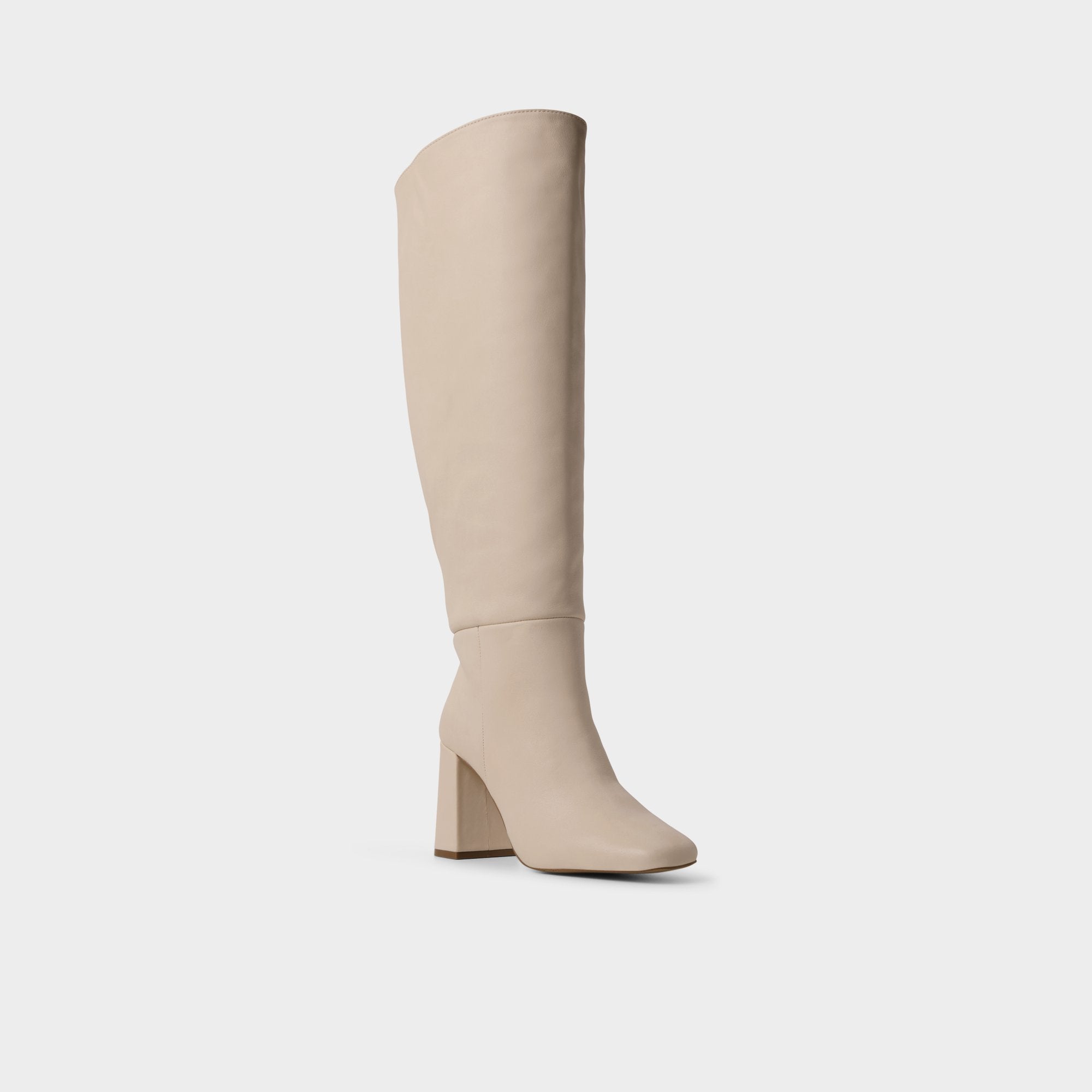 Aldo | Helana in Wc Cream - Knee-high boot, Block heel
