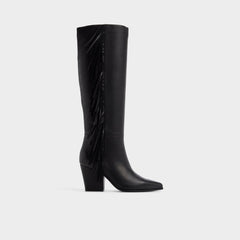 Aldo | Kaelya in Black - Knee-high boot, Block heel