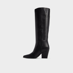 Aldo | Kaelya in Black - Knee-high boot, Block heel