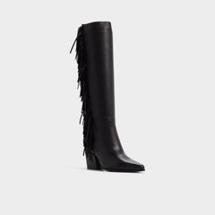 Aldo | Kaelya in Black - Knee-high boot, Block heel