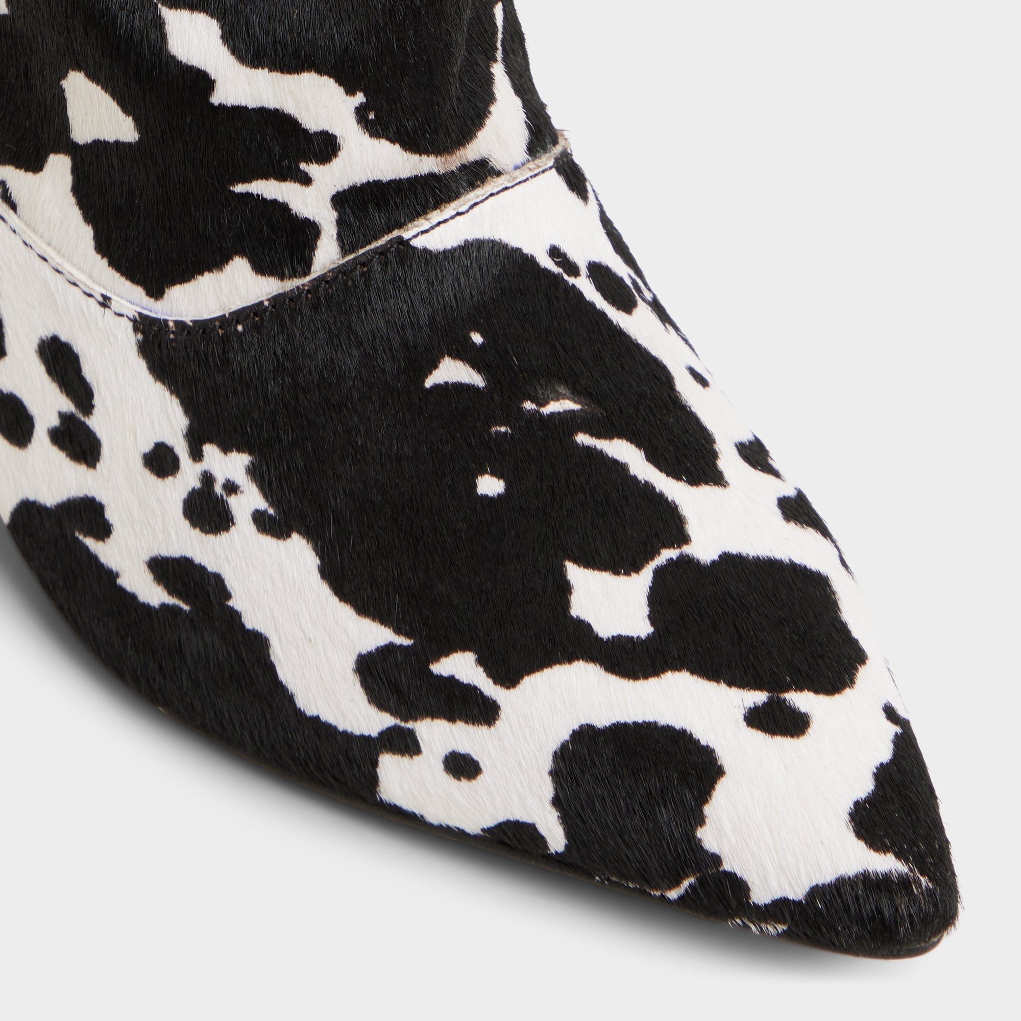 Aldo | Everose in White Black - Knee-high boot, Kitten heel