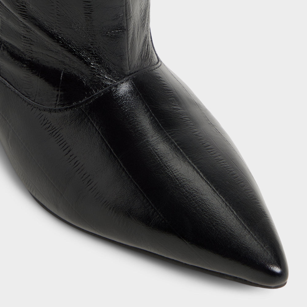 Aldo | Everose in Black - Knee-high boot, Kitten heel