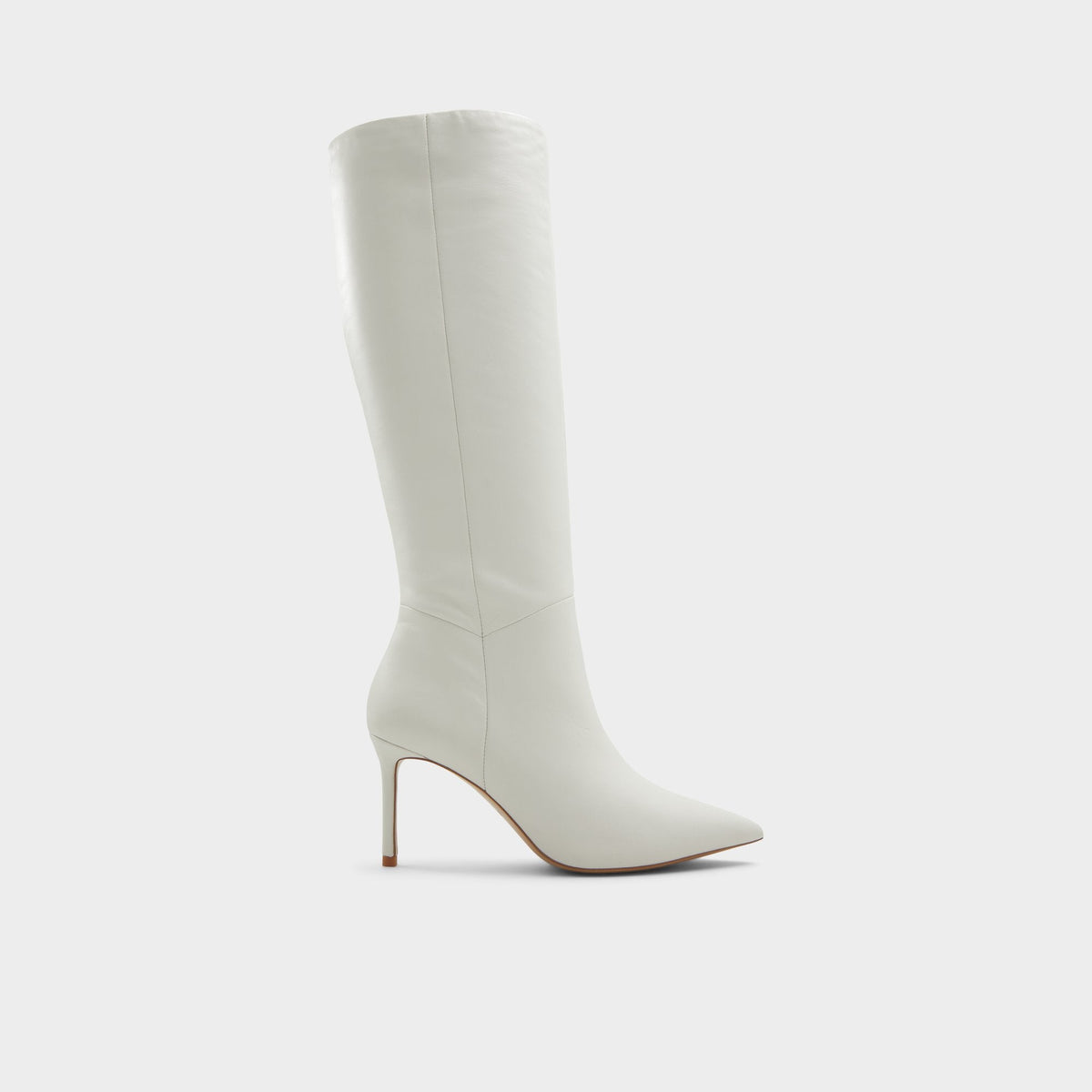 Aldo | Laroche White/Bone Women's Tall Boots - Knee-high boot, Stiletto heel