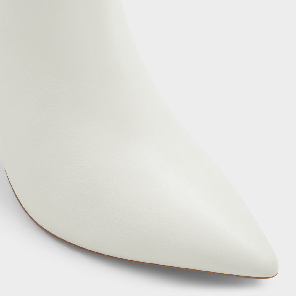 Aldo | Laroche White/Bone Women's Tall Boots - Knee-high boot, Stiletto heel