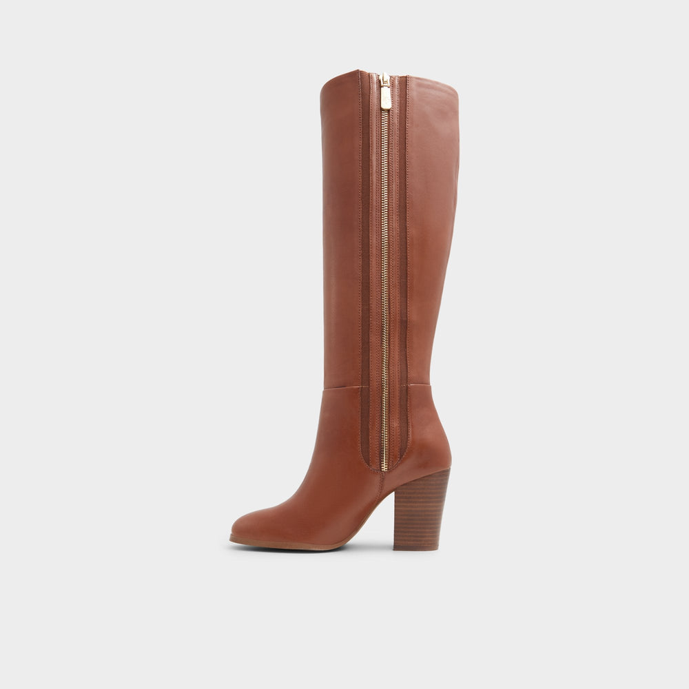 Aldo | Belide Cognac Women's Tall Boots - Knee-high boot, Brown