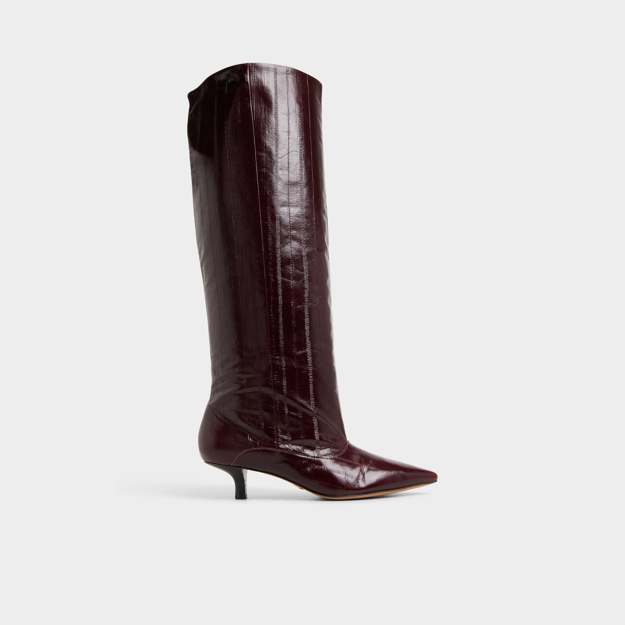 Aldo | Everose in Bordo - Knee-high boot, Kitten heel