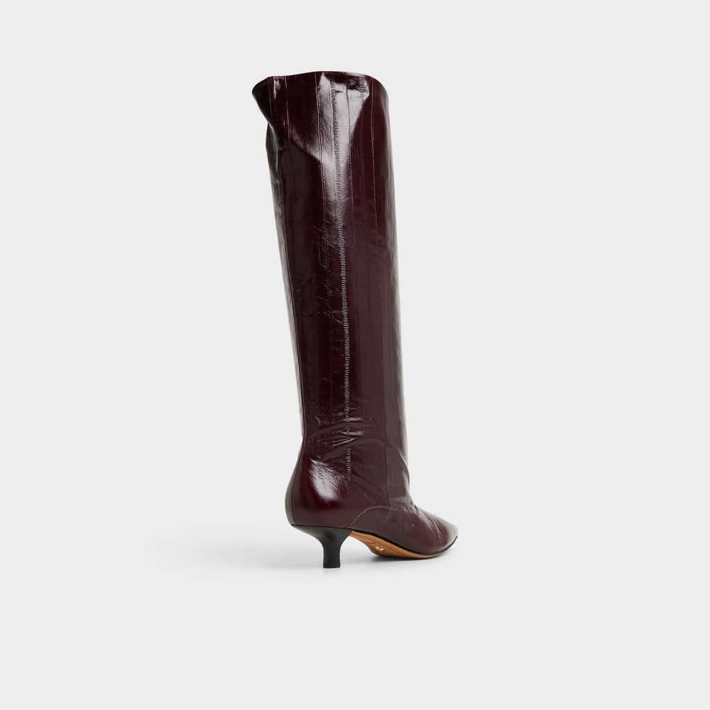 Aldo | Everose in Bordo - Knee-high boot, Kitten heel