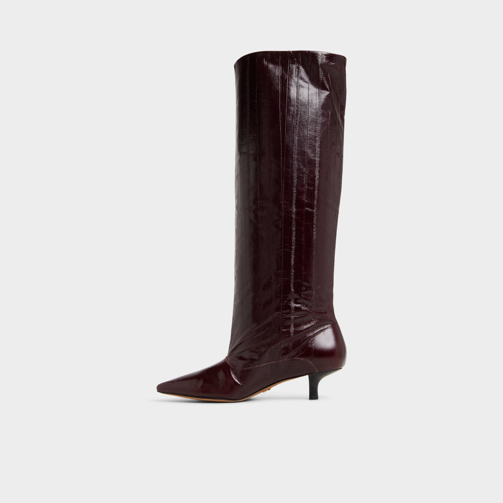 Aldo | Everose in Bordo - Knee-high boot, Kitten heel