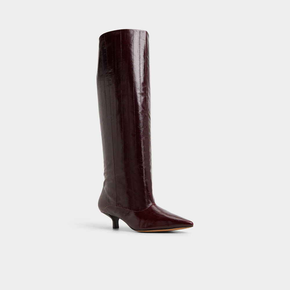 Aldo | Everose in Bordo - Knee-high boot, Kitten heel