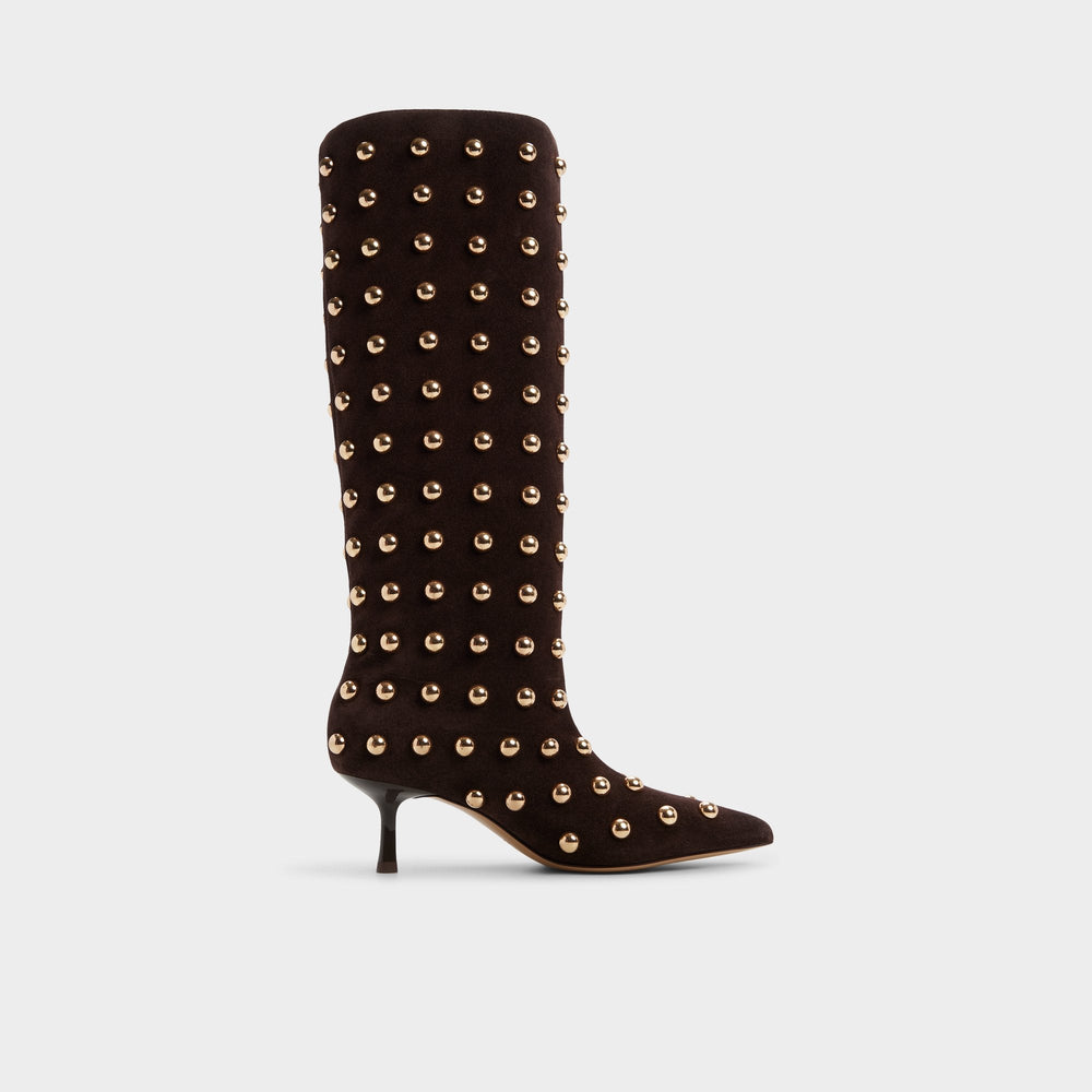 Aldo | Selora in Medium Brown - Knee-high boot, Stiletto heel