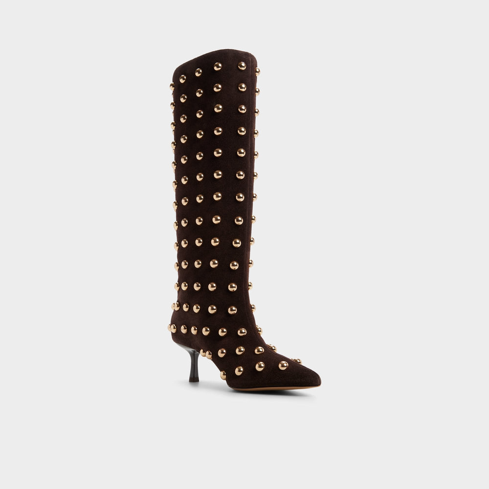 Aldo | Selora in Medium Brown - Knee-high boot, Stiletto heel