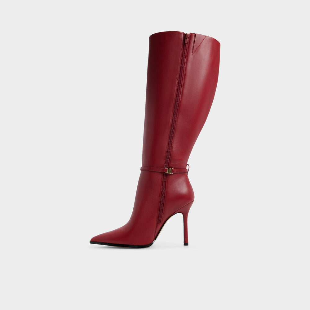 Aldo | Maellie in Wc Dark Red - Knee-high boot, Stiletto heel