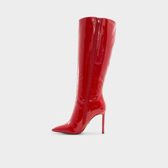 Aldo | Agathea-wc Red Women's Tall Boots - Knee-high boot, Stiletto heel