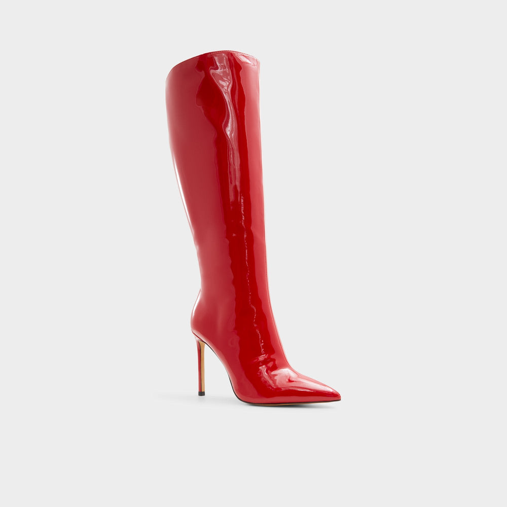 Aldo | Agathea-wc Red Women's Tall Boots - Knee-high boot, Stiletto heel