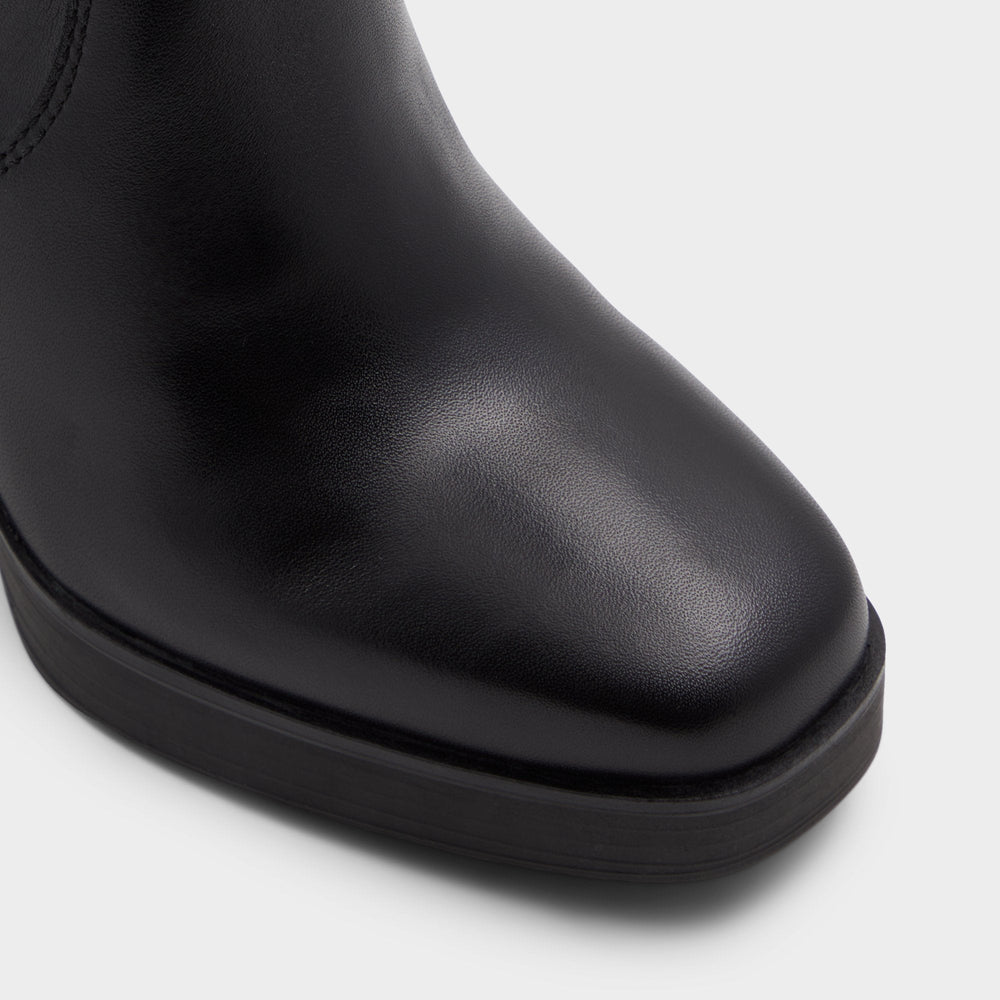 Aldo | Equine Black Women's Tall Boots - Knee-high boot, Black