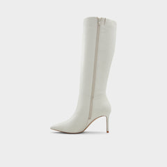 Aldo | Laroche-wc White/Bone Women's Tall Boots - Knee-high boot, Stiletto heel