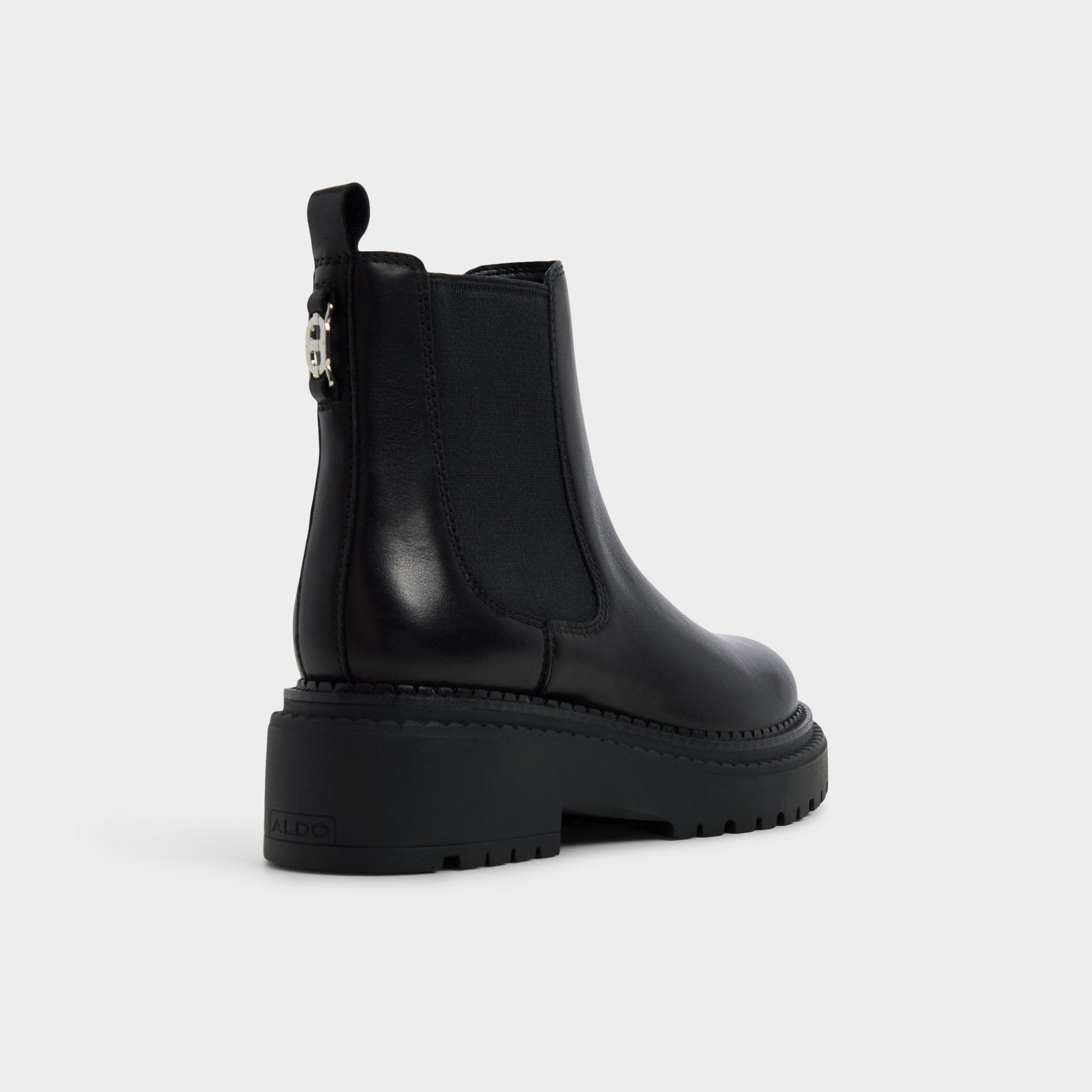 Aldo | Bestina in Black - Chelsea boot, Lug sole
