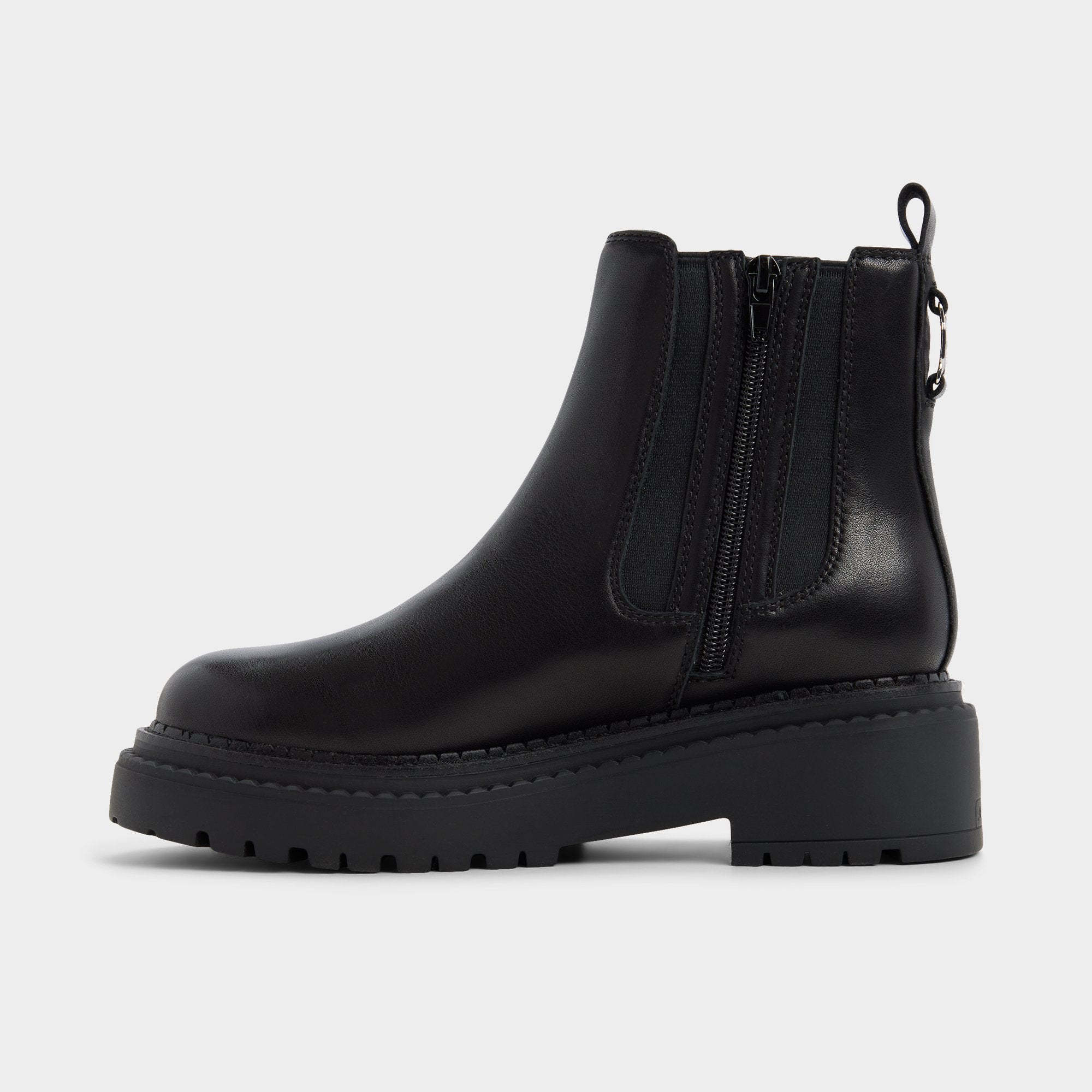 Aldo | Bestina in Black - Chelsea boot, Lug sole