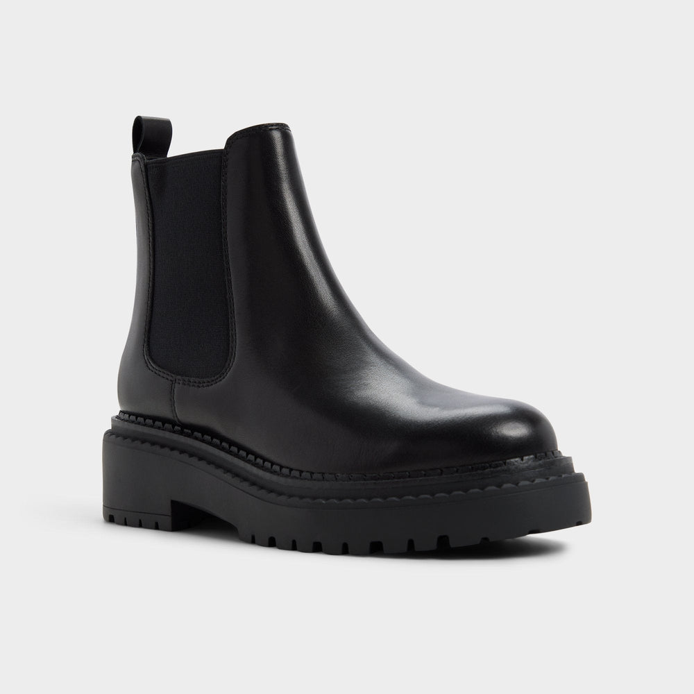 Aldo | Bestina in Black - Chelsea boot, Lug sole
