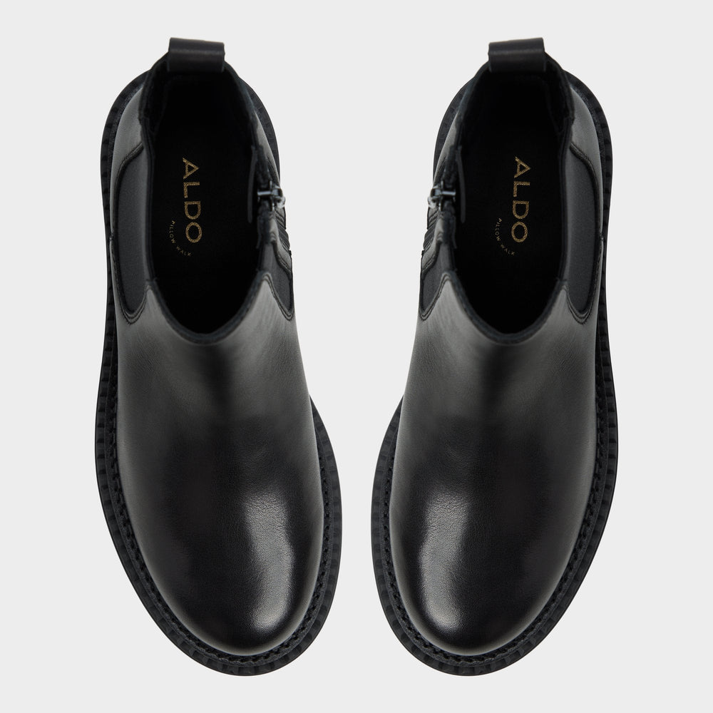 Aldo | Bestina in Black - Chelsea boot, Lug sole