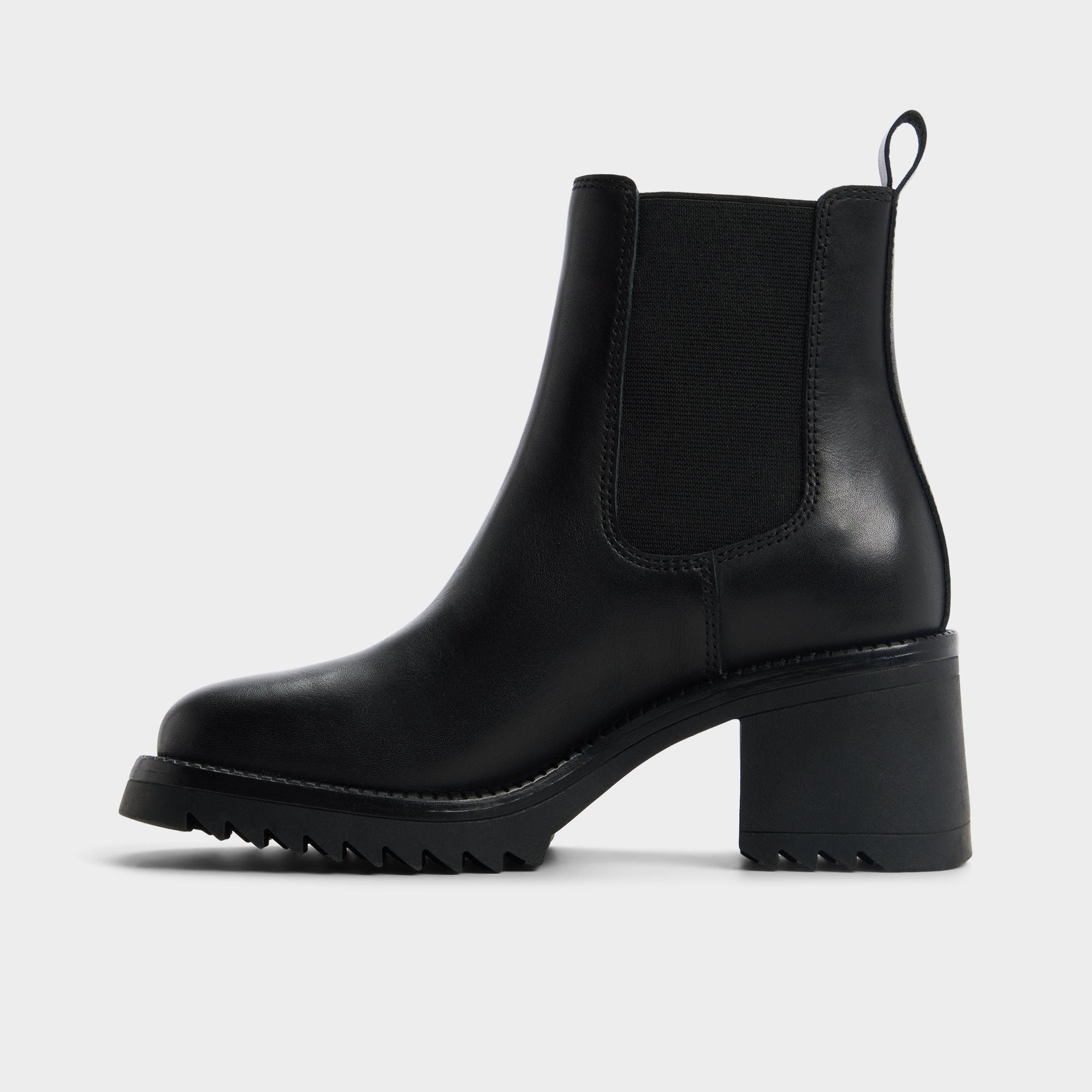 Aldo | Anneliese in Black - Chelsea boot, Lug sole