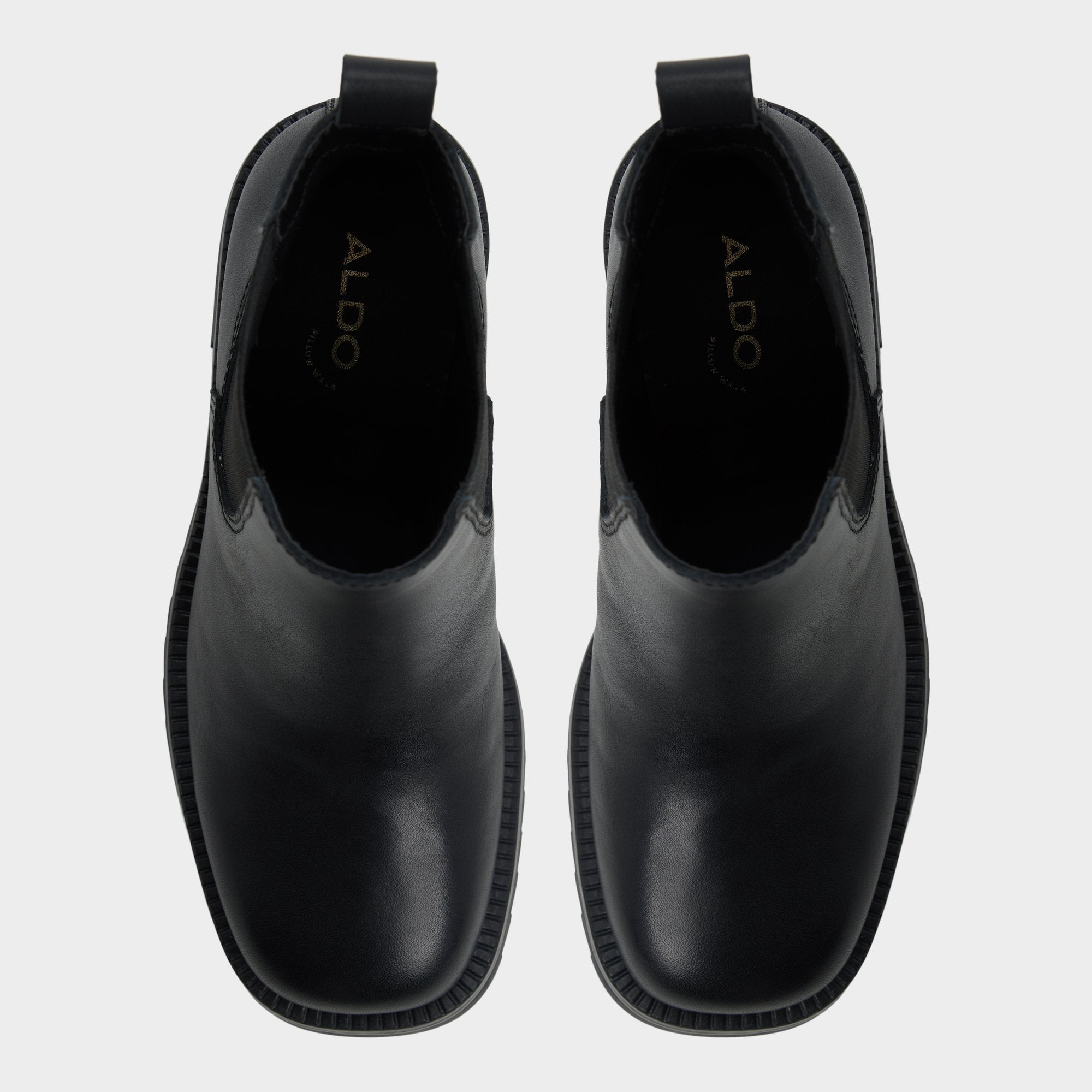 Aldo | Anneliese in Black - Chelsea boot, Lug sole