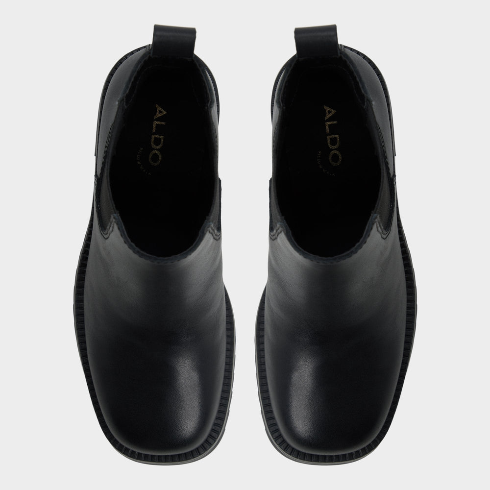 Aldo | Anneliese in Black - Chelsea boot, Lug sole
