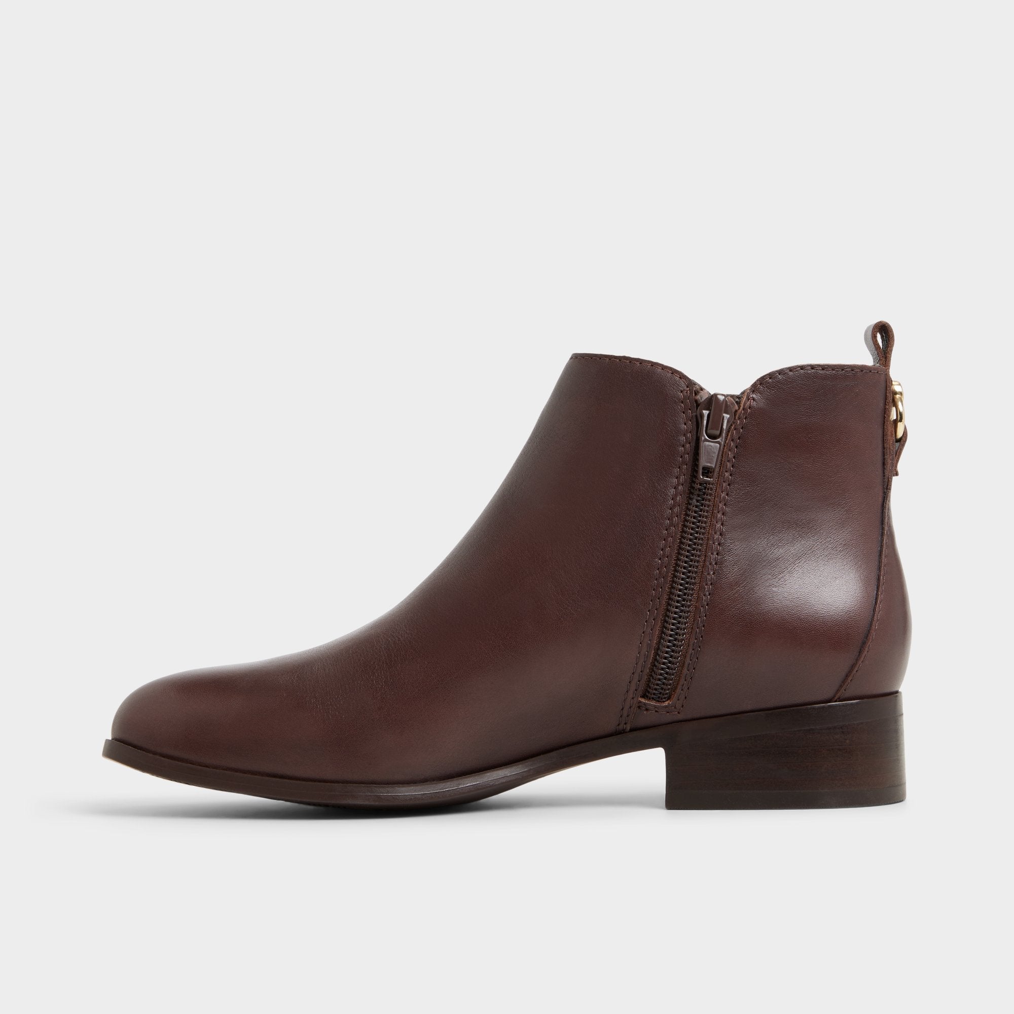 Aldo | Verity in Dark Brown - Chelsea boot, Block heel