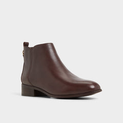 Aldo | Verity in Dark Brown - Chelsea boot, Block heel