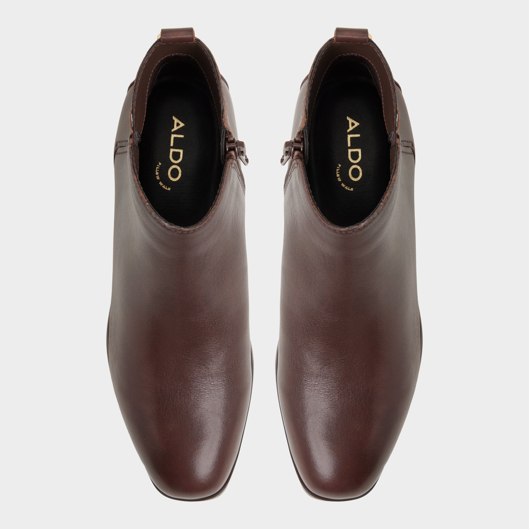 Aldo | Verity in Dark Brown - Chelsea boot, Block heel