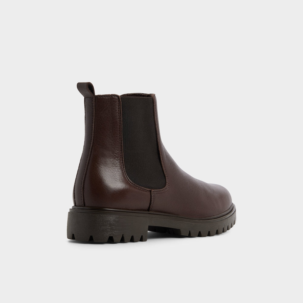 Aldo | Adalitlan in Medium Brown - Chelsea boot, Lug sole