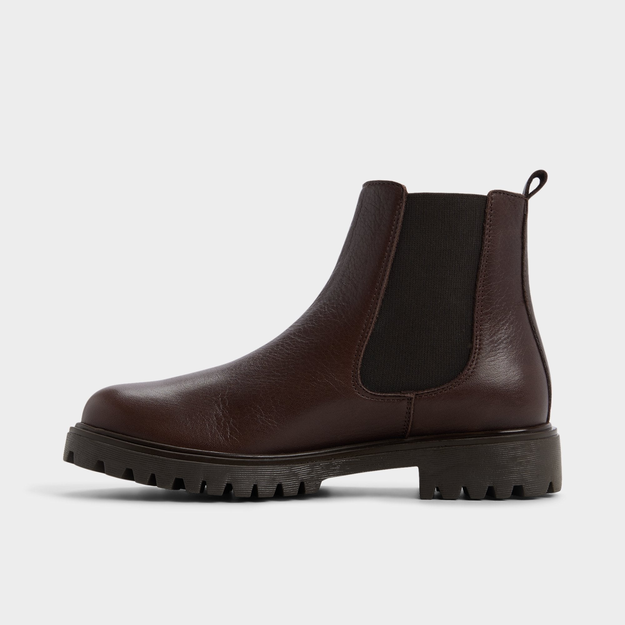 Aldo | Adalitlan in Medium Brown - Chelsea boot, Lug sole