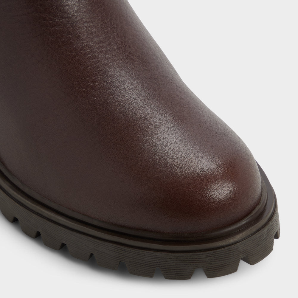 Aldo | Adalitlan in Medium Brown - Chelsea boot, Lug sole