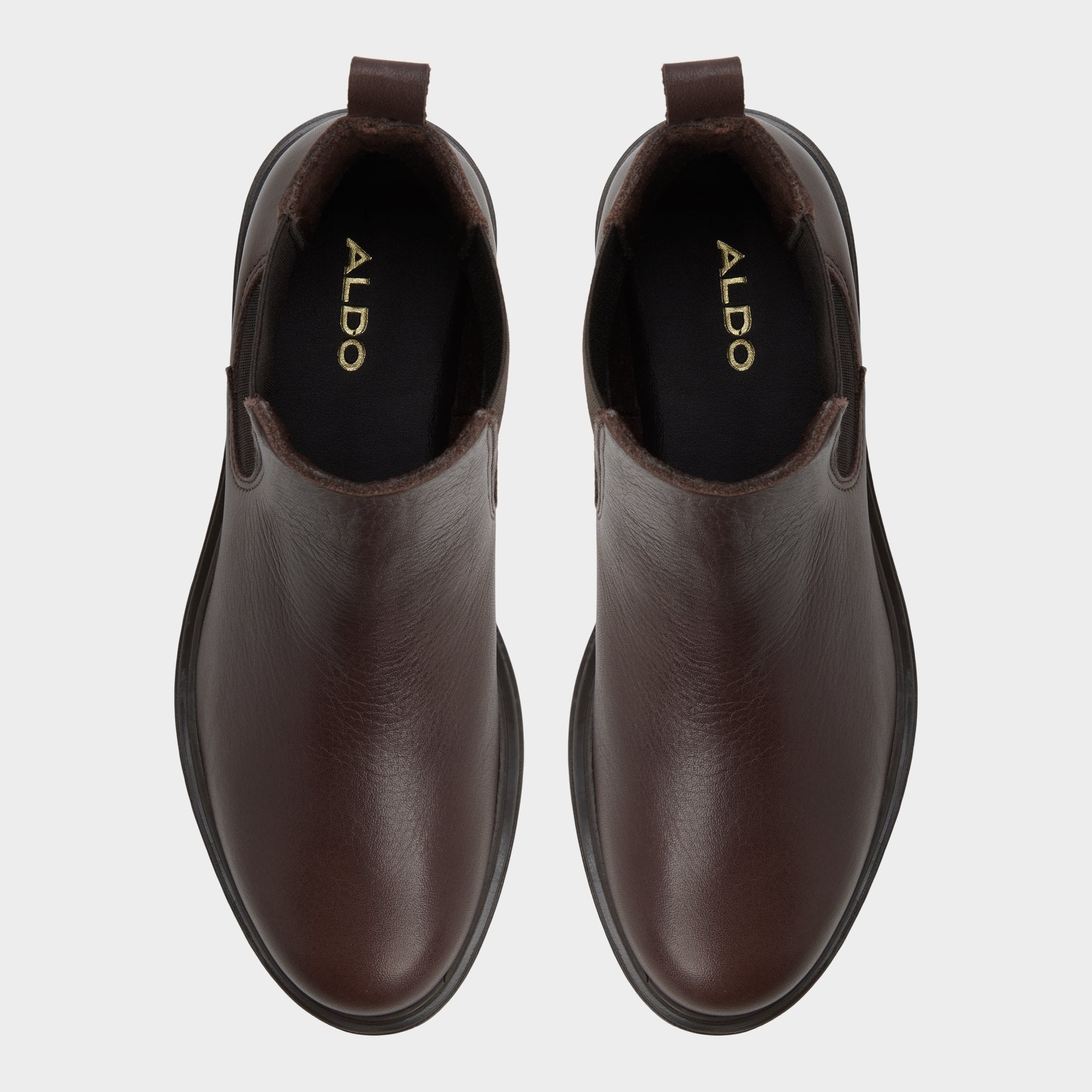 Aldo | Adalitlan in Medium Brown - Chelsea boot, Lug sole
