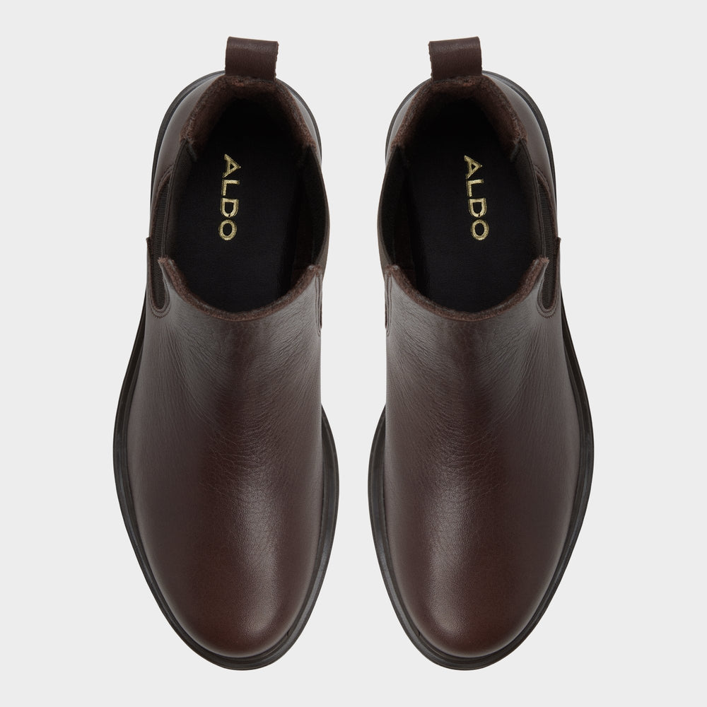 Aldo | Adalitlan in Medium Brown - Chelsea boot, Lug sole
