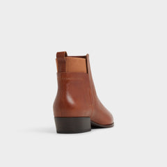 Aldo | Raneldar in Medium Brown - Chelsea boot, Block heel