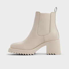 Aldo | Anneliese in Other White - Chelsea boot, Lug sole