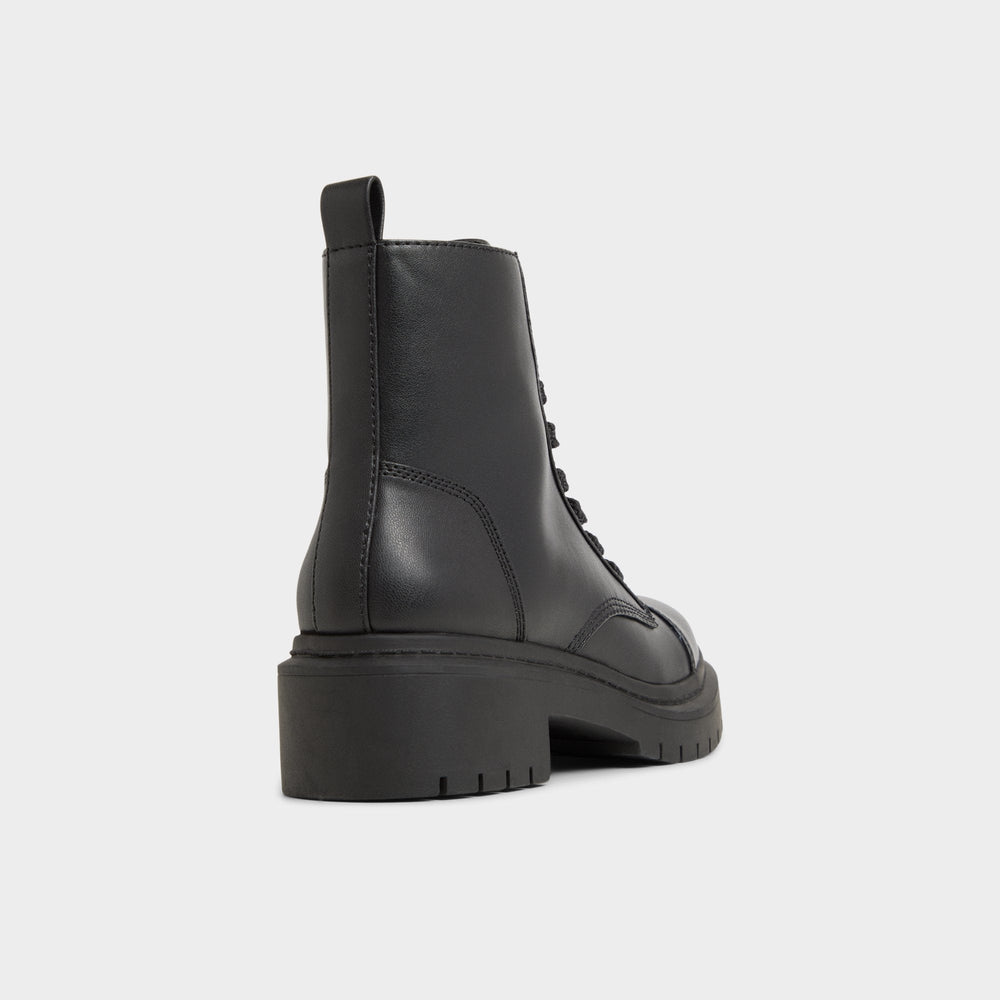 Aldo | Goer Black Women's Casual boots - Combat ankle boot, Lug sole
