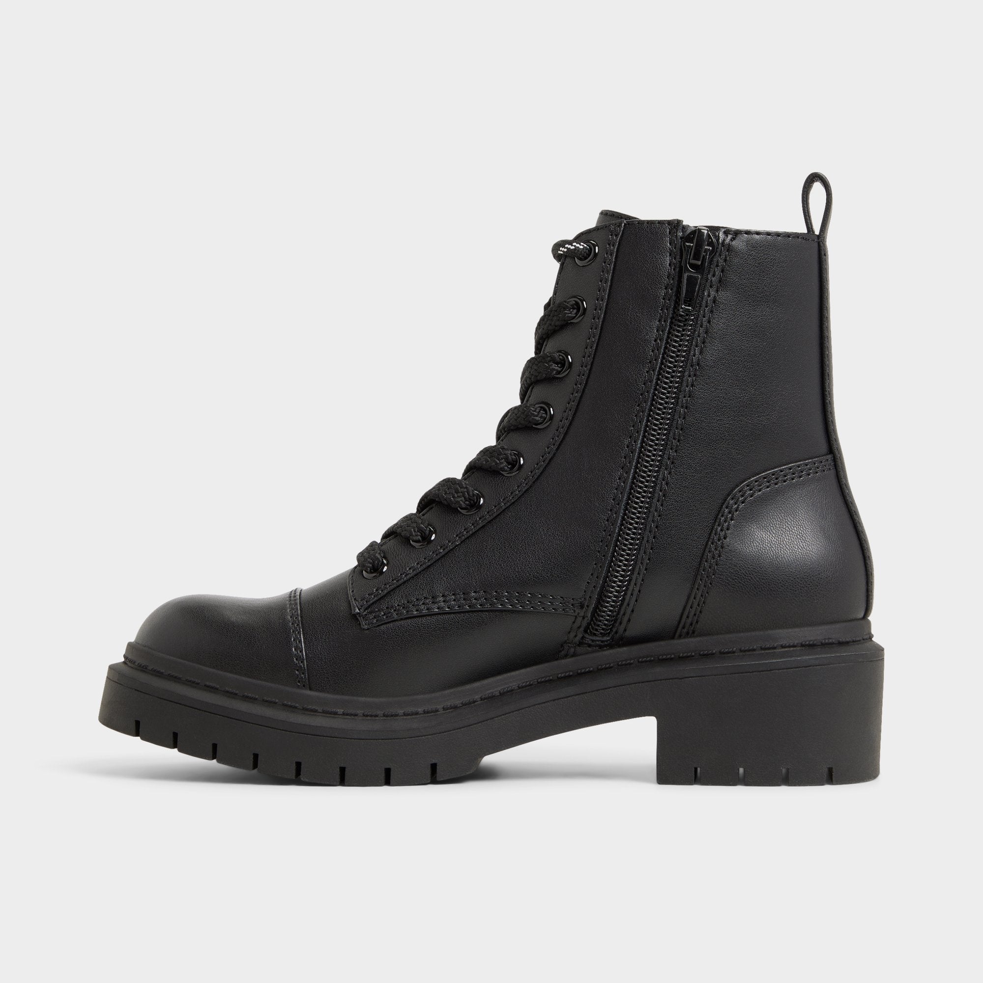 Aldo | Goer Black Women's Casual boots - Combat ankle boot, Lug sole