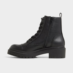 Aldo | Goer Black Women's Casual boots - Combat ankle boot, Lug sole