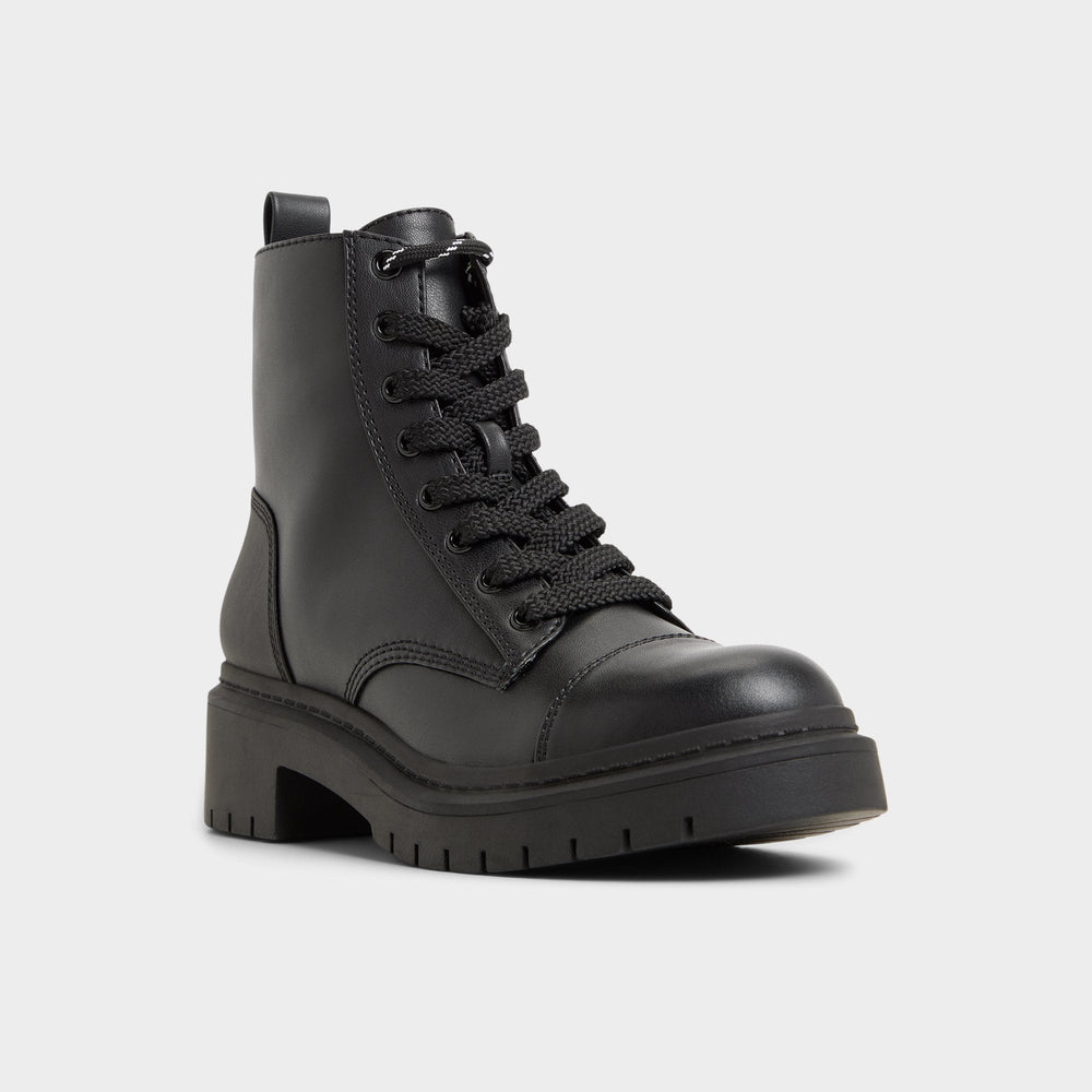 Aldo | Goer Black Women's Casual boots - Combat ankle boot, Lug sole